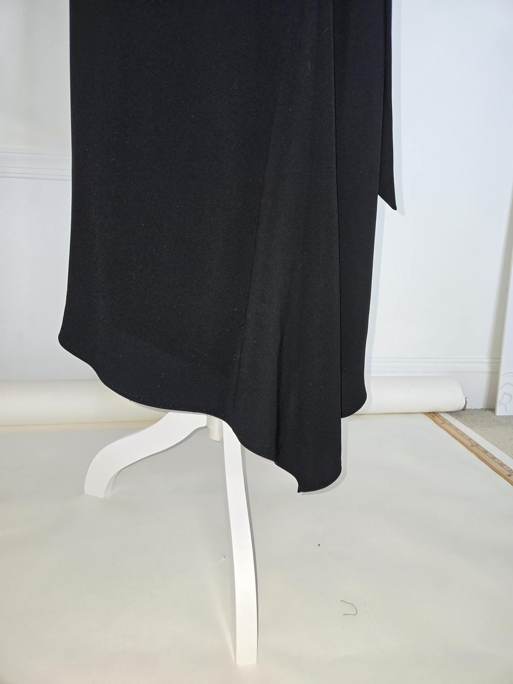 Jones New York Deep Emerald Asymmetrical Midi Wrap Dress Womens Size 4 - Picture 6 of 13